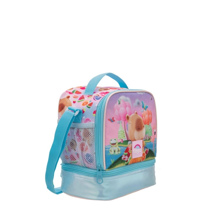 Lunchera Filgo 3D Capibara Art.LCH26-3D-308